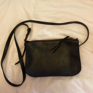 Black Madewell Leather Crossbody
